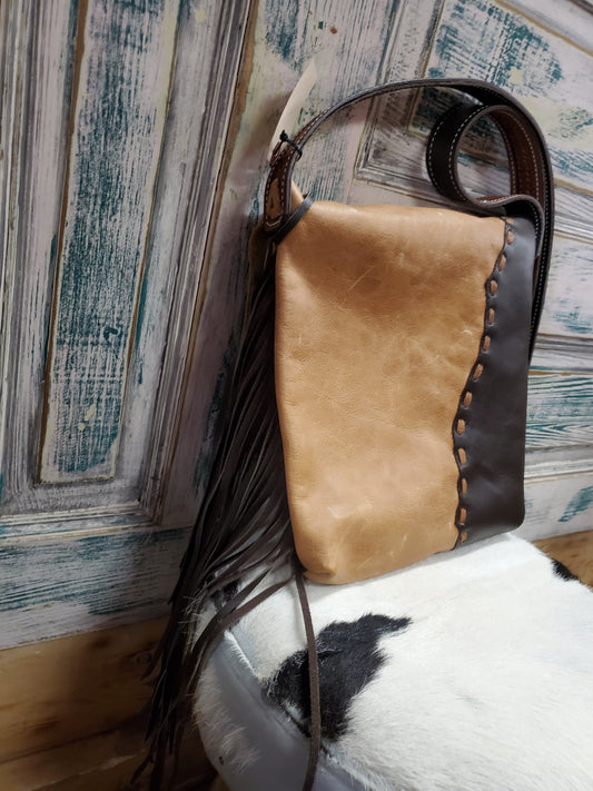 Custom Made Purse/ Buckstitch