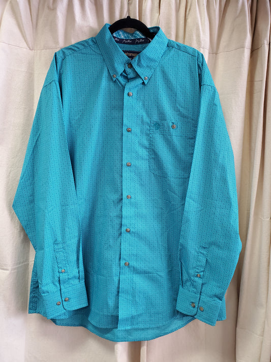 Teal Print W/Shirt