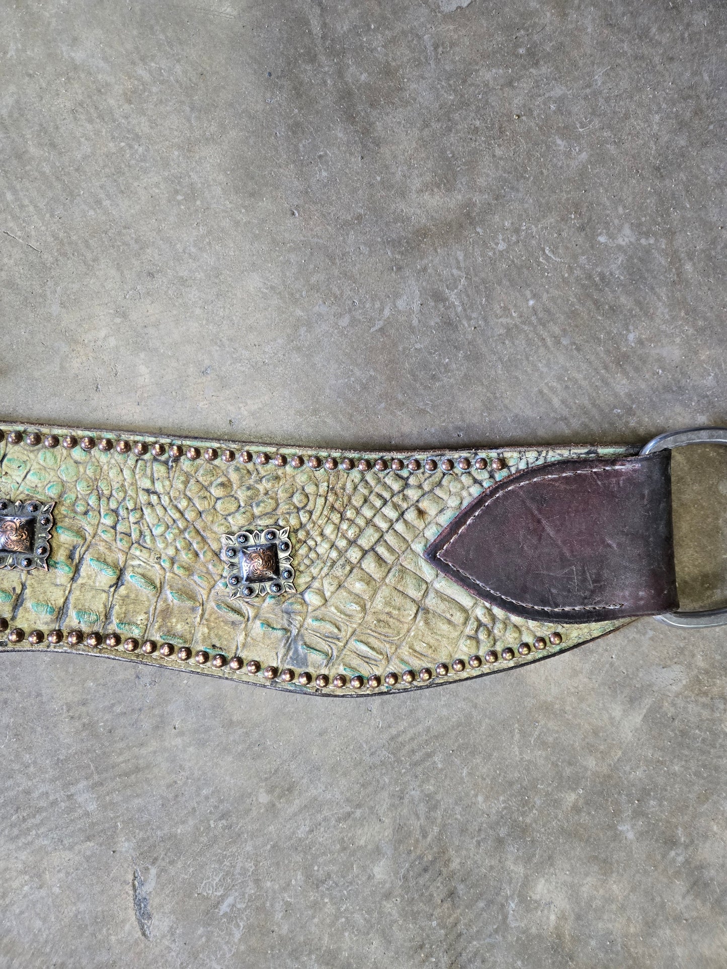 Faux Exotic Pulling Collar                    Copper Details