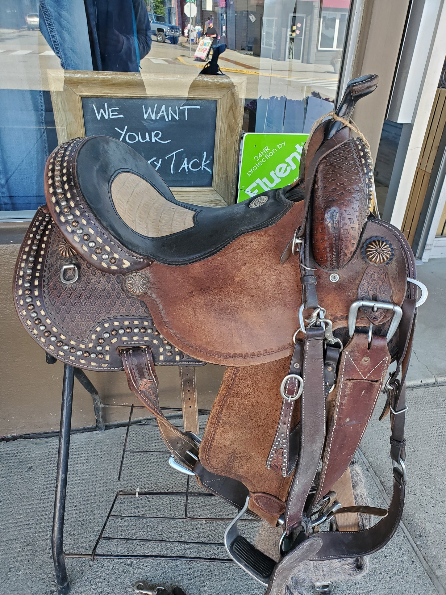 "Pozzy Pro Racer" Barrel Saddle