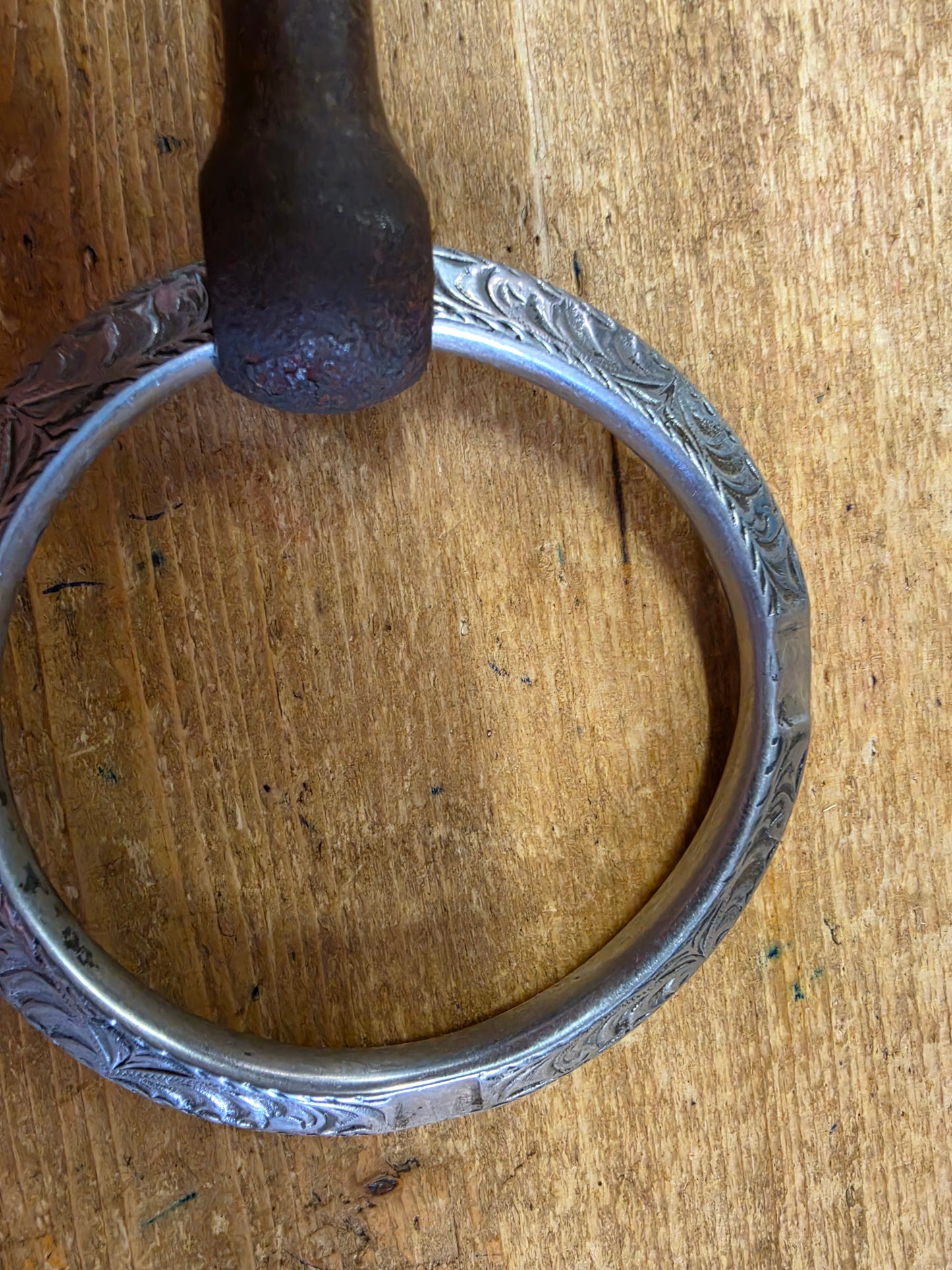 Engraved Ring Snaffle