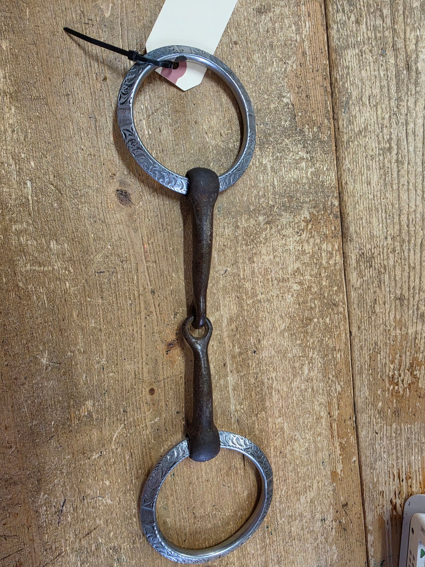 Engraved Ring Snaffle