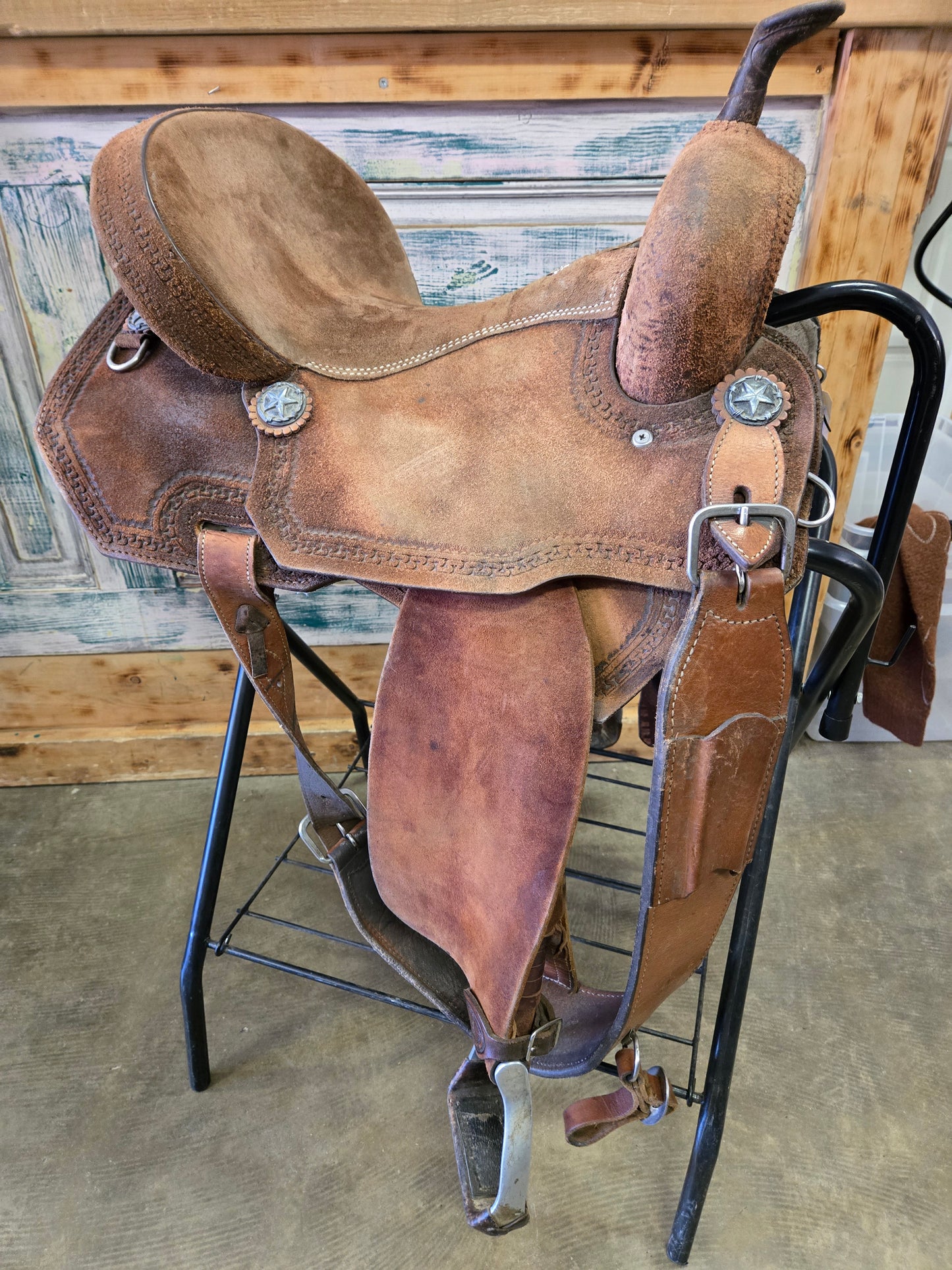 14.5 Inch Rough Out                            Barrel Saddle