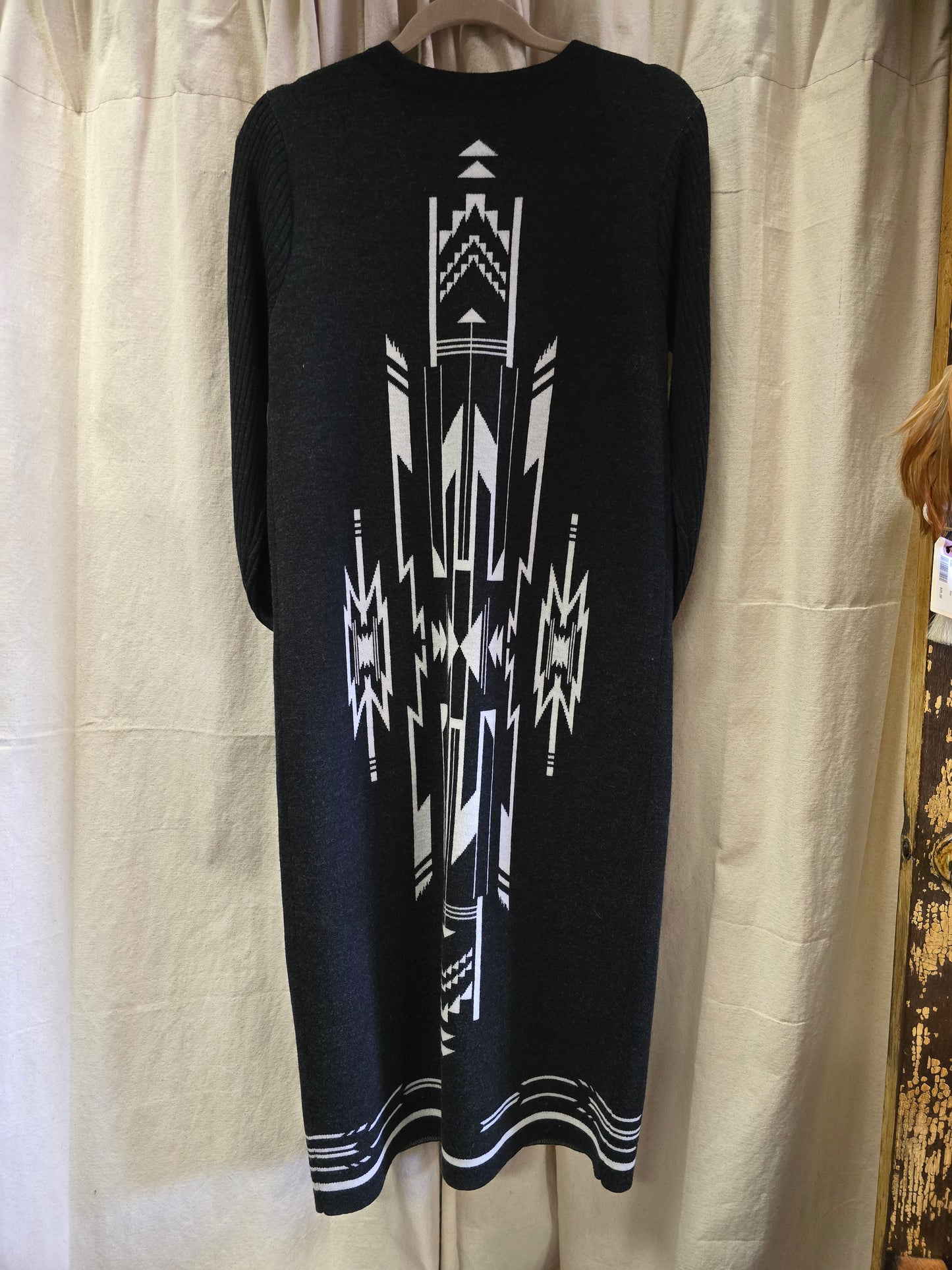 Pendelton Long Aztec                       Wool Cardigan