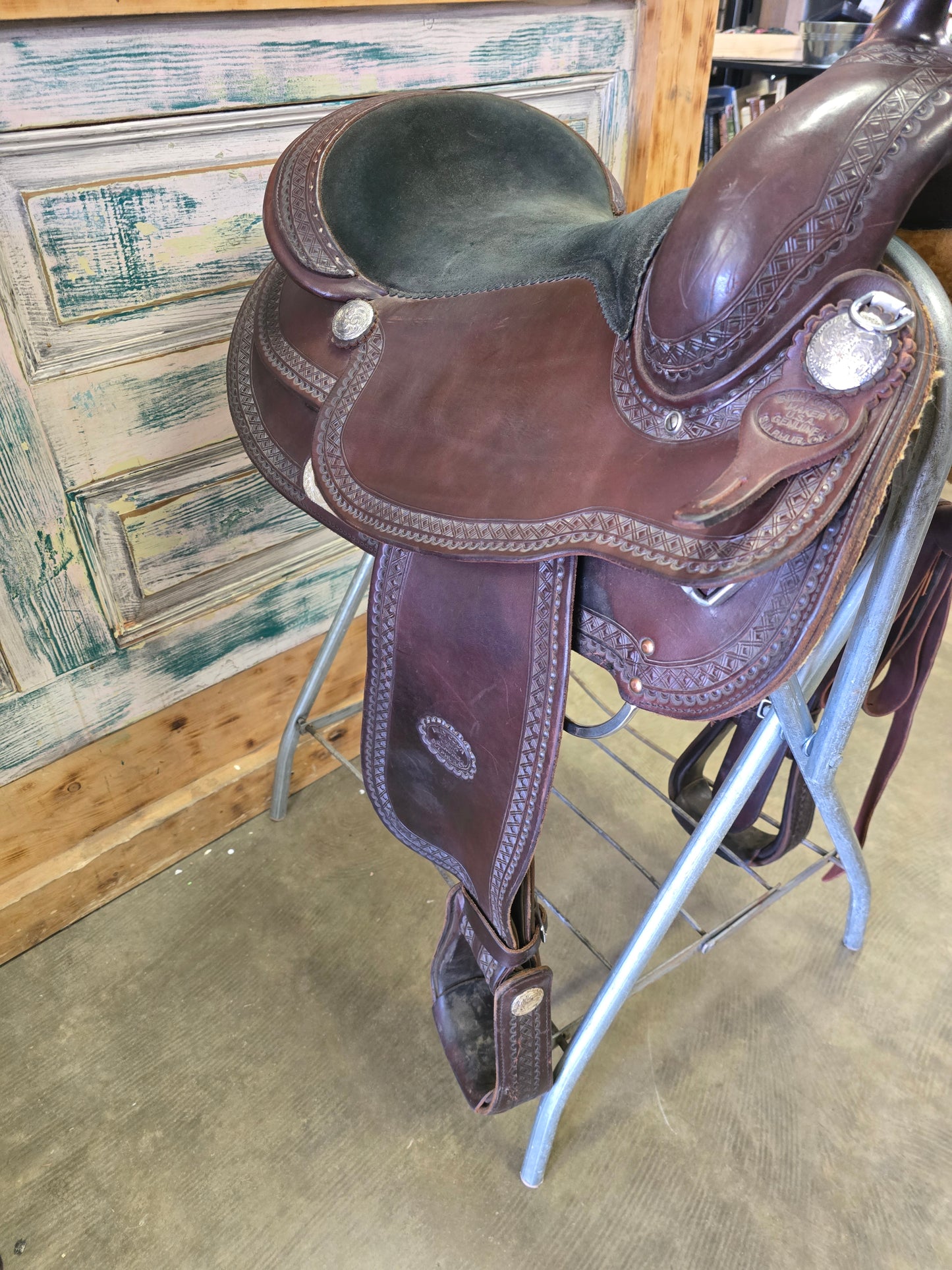 Billy Cook Round Skirt Trail Saddle