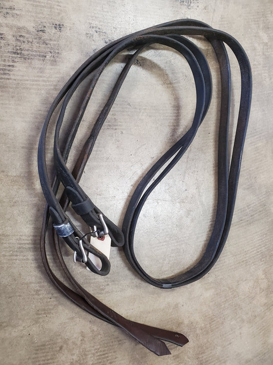Leather Driving Reins 9 ft
