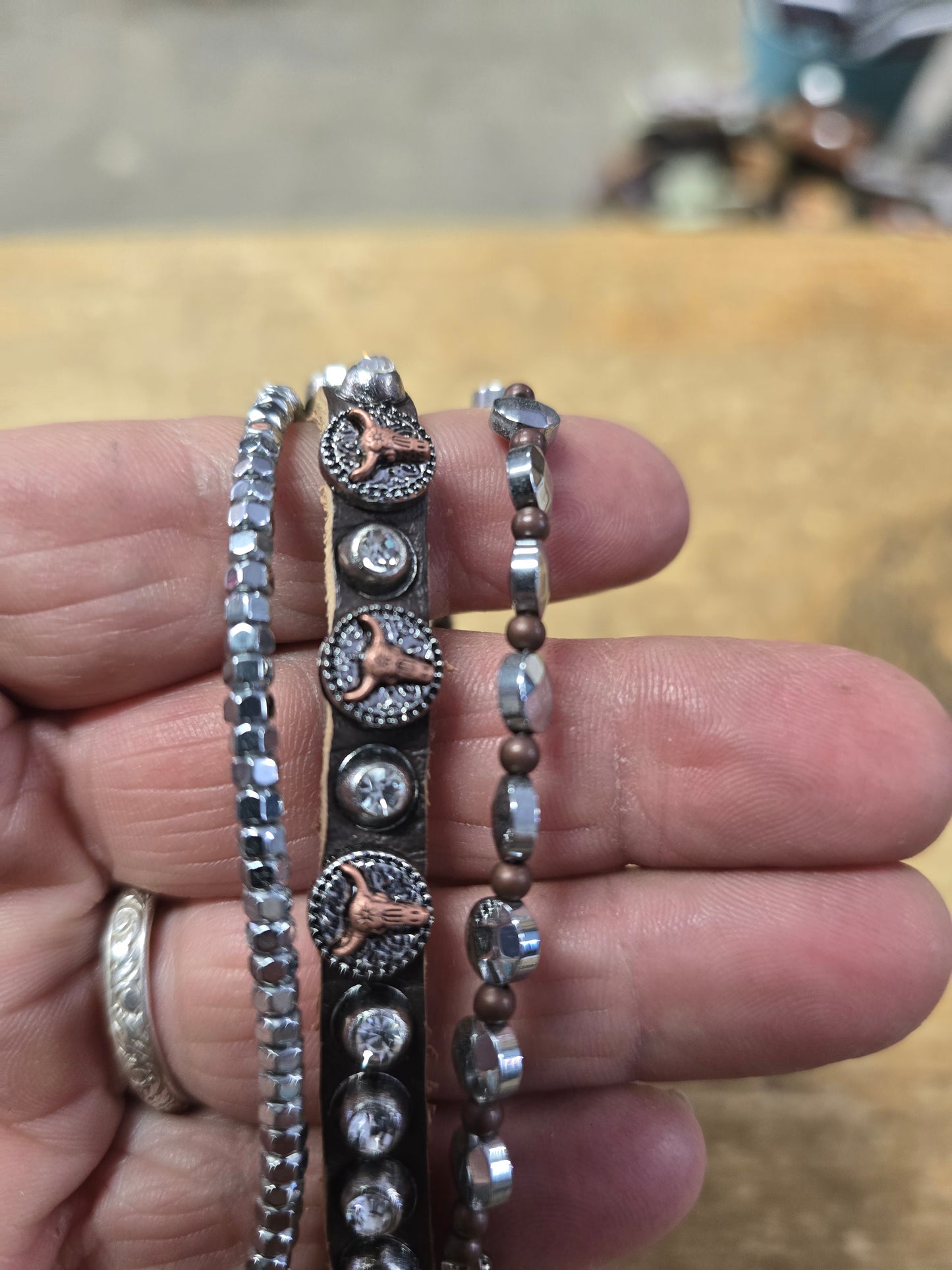 3 Strand Western Bracelet