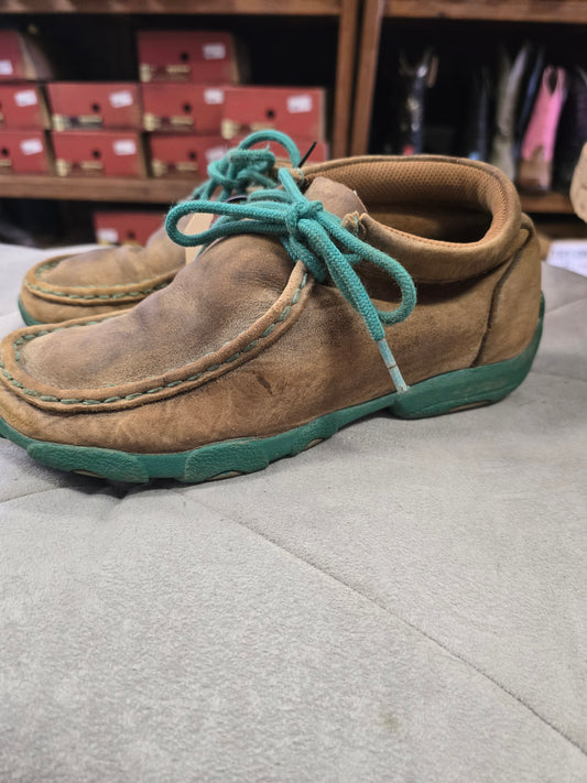 Youth Lace Up Twisted X Shoes