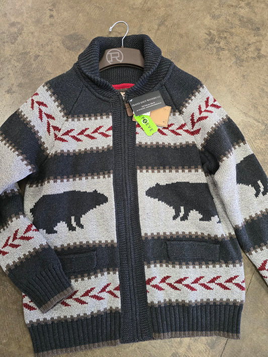 NEW Knit Sweater- Zip Up