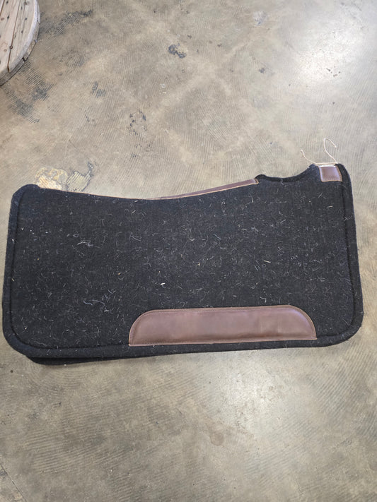 Diamond Wool 1" Black Felt Pad