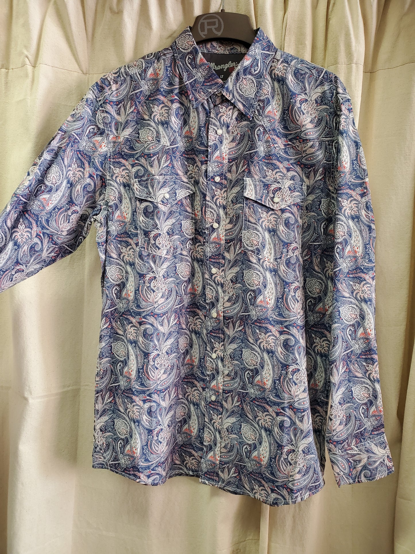 Blue Paisley W/Shirt