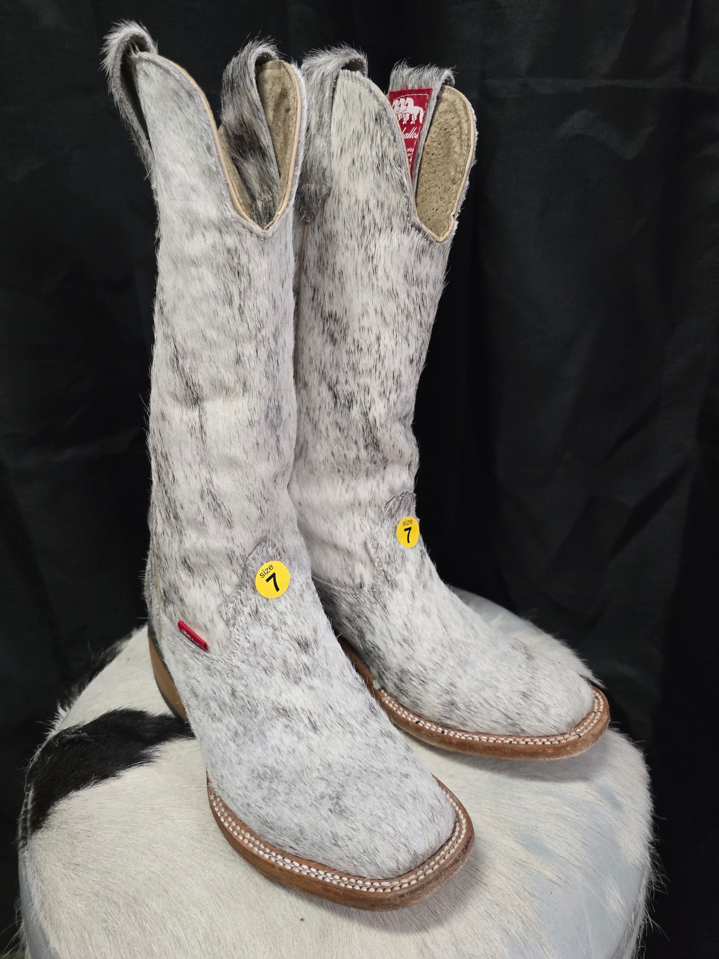 Ladies Hide On 3 Caballos Boots