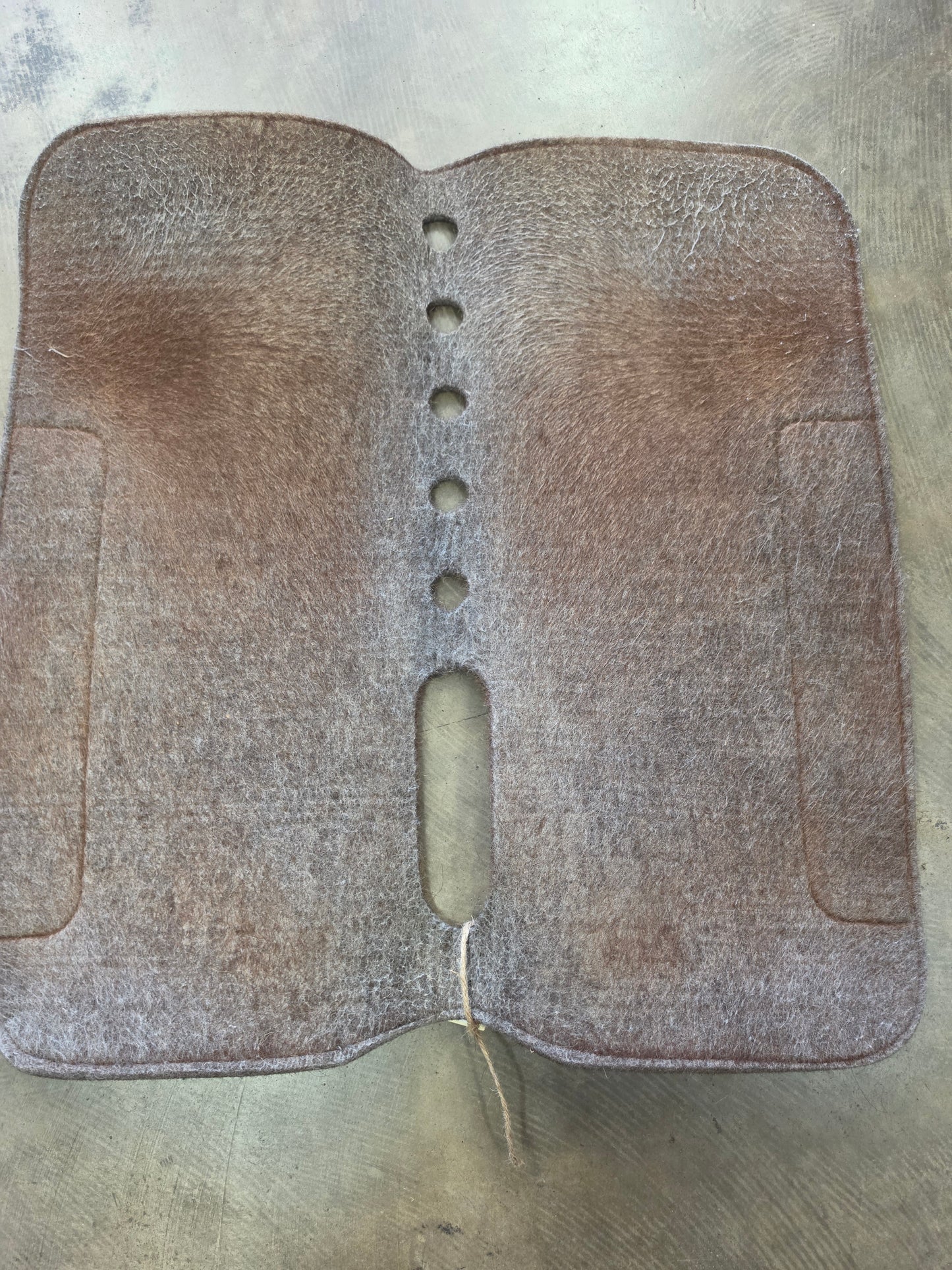 Grey Felt 1/2 Inch Pad                  Yellow Wear Leathers