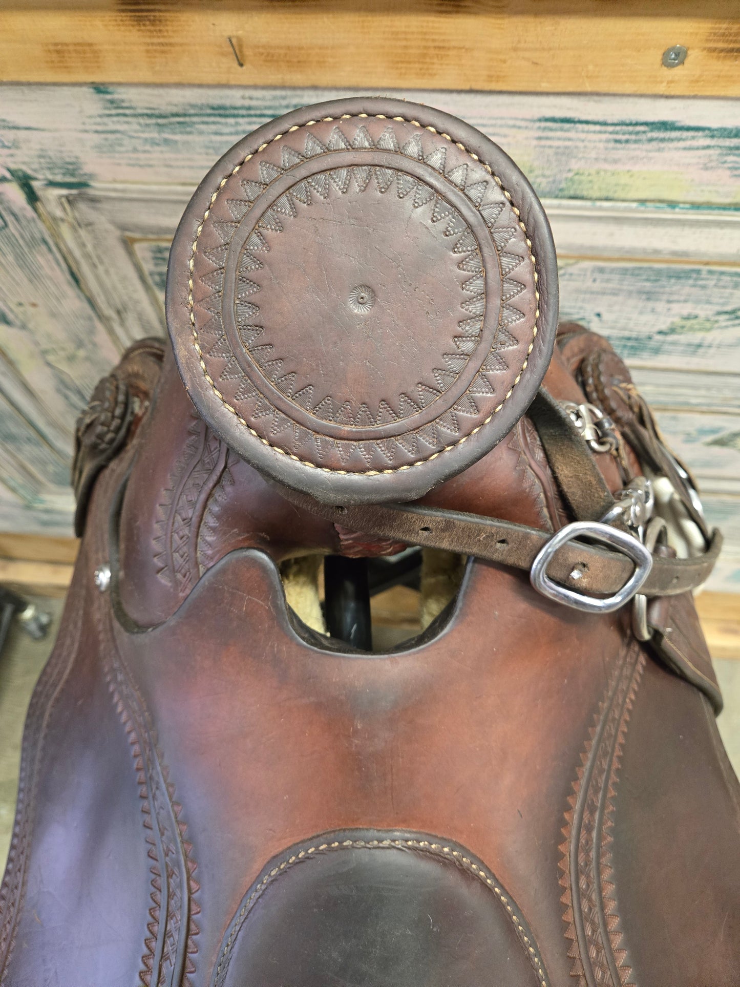 Chuck Rollins Ranch Saddle