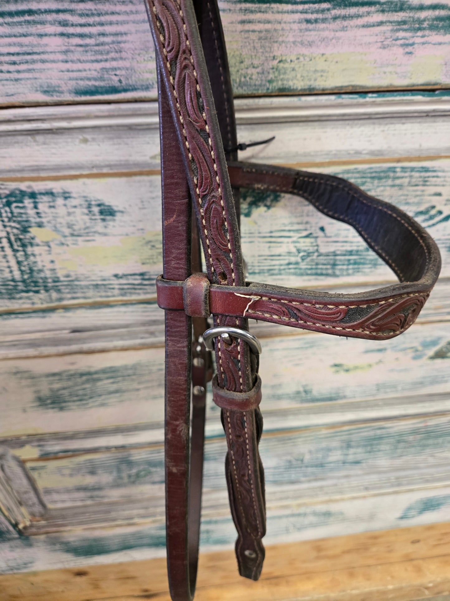 Carvered Browband Headstall