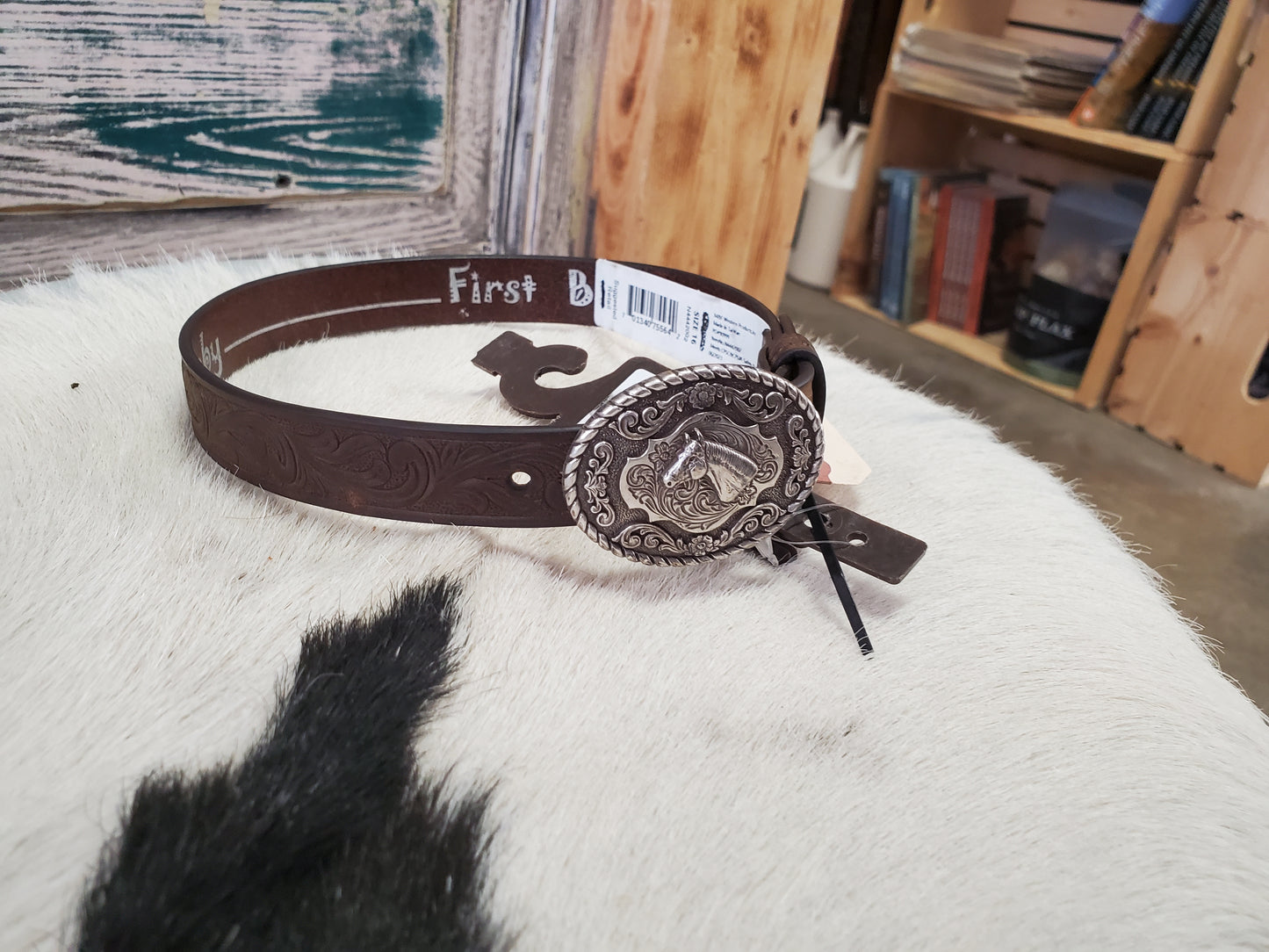 Dark Brown Baby Belt